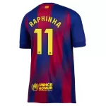 RAPHINHA #11 Barcelona Home Jersey 2025/26 - minejerseys