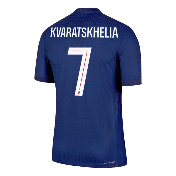 KVARATSKHELIA #7 PSG Home Match Jersey Player Version 2025/26 - minejerseys
