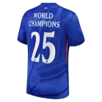 WORLD CHAMPIONS #25 Chelsea Home Jersey 2025/26 - World Champion Badge - minejerseys