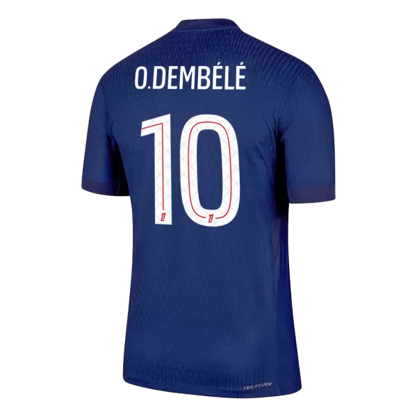 O.DEMBÉLÉ #10 PSG Home Match Jersey Player Version 2025/26 - minejerseys