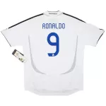Ronaldo #9 Retro Real Madrid Home Jersey 2006/07 - minejerseys