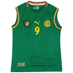 ETO'O #9 Retro Cameroon Home Jersey 2002 - minejerseys