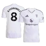 B.FERNANDES #8 Manchester United Away Jersey 2025/26 - minejerseys