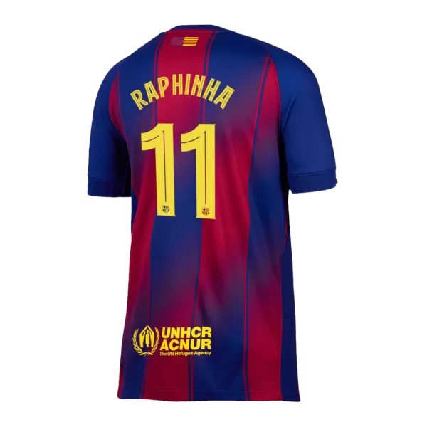 RAPHINHA #11 Barcelona Home Jersey 2025/26 - UCL - minejerseys