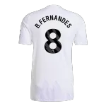 B.FERNANDES #8 Manchester United Away Jersey 2025/26 - minejerseys