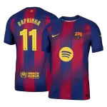 RAPHINHA #11 Barcelona Home Match Jersey Player Version 2025/26 - UCL - minejerseys