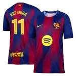 RAPHINHA #11 Barcelona Home Jersey 2025/26 - UCL - minejerseys