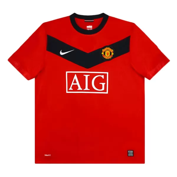 Retro Manchester United Home Jersey 2009/10 - minejerseys