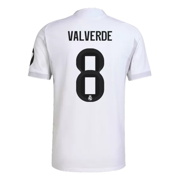VALVERDE #8 Real Madrid Home Match Jersey Player Version 2025/26 - minejerseys