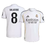 VALVERDE #8 Real Madrid Home Match Jersey Player Version 2025/26 - minejerseys