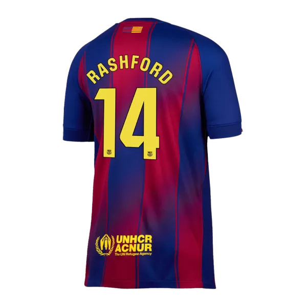 RASHFORD #14 Barcelona Home Jersey 2025/26 - minejerseys