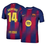 RASHFORD #14 Barcelona Home Match Jersey Player Version 2025/26 - UCL - minejerseys