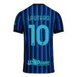 LAUTARO #10 Inter Milan Home Match Jersey Player Version 2025/26 - minejerseys