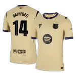 RASHFORD #14 Barcelona Away Match Jersey Player Version 2025/26 - UCL - minejerseys