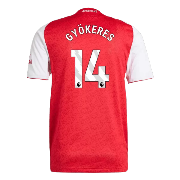 GYÖKERES #14 Arsenal Home Match Jersey Player Version 2025/26 - minejerseys