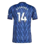 GYÖKERES #14 Arsenal Away Jersey 2025/26 - minejerseys