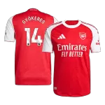GYÖKERES #14 Arsenal Home Match Jersey Player Version 2025/26 - minejerseys