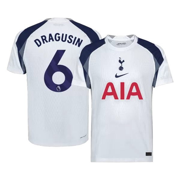 DRAGUSIN #6 Tottenham Hotspur Home Match Jersey Player Version 2025/26 - minejerseys