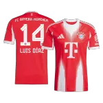 LUIS DÍAZ #14 Bayern Munich Home Jersey 2025/26 - minejerseys