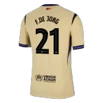 F.DE JONG #21 Barcelona Away Match Jersey Player Version 2025/26 - UCL - minejerseys