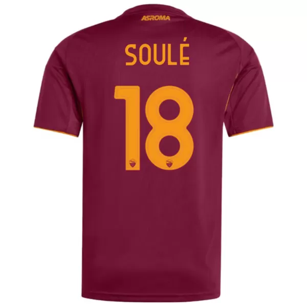 SOULÉ #18 Roma Home Jersey 2025/26 - minejerseys