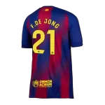 F.DE JONG #21 Barcelona Home Jersey 2025/26 - [Super Replica] - minejerseys