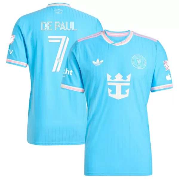 DE PAUL #7 Inter Miami CF Third Match Jersey Player Version 2025 - minejerseys