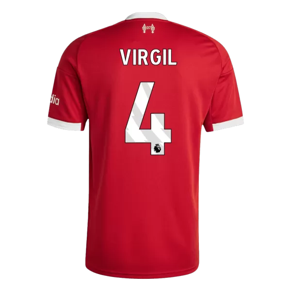 VIRGIL #4 Liverpool Home Jersey 2025/26 - minejerseys