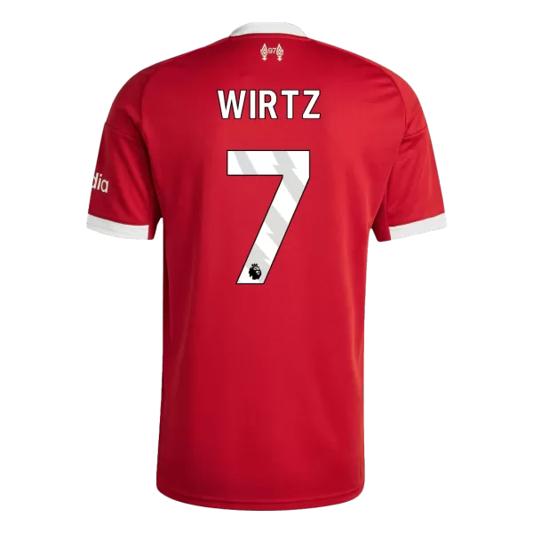 WIRTZ #7 Liverpool Home Jersey 2025/26 - minejerseys