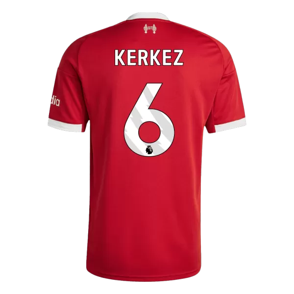 KERKEZ #6 Liverpool Home Jersey 2025/26 - minejerseys