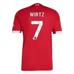 WIRTZ #7 Liverpool Home Match Jersey Player Version 2025/26 - minejerseys