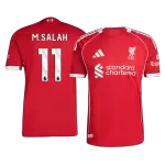M.SALAH #11 Liverpool Home Match Jersey Player Version 2025/26 - minejerseys