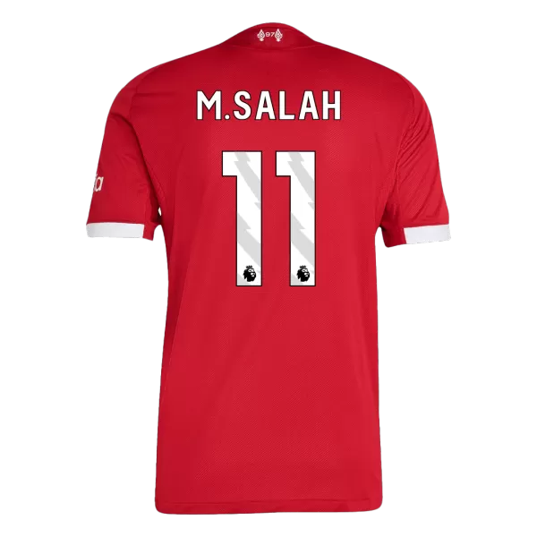 M.SALAH #11 Liverpool Home Match Jersey Player Version 2025/26 - minejerseys