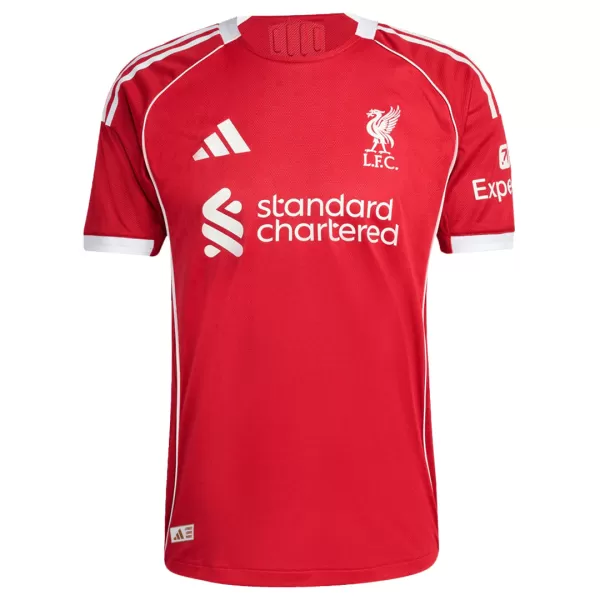 Liverpool Home Match Jersey Player Version 2025/26 - minejerseys