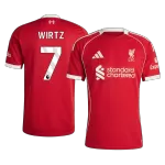 WIRTZ #7 Liverpool Home Jersey 2025/26 - minejerseys