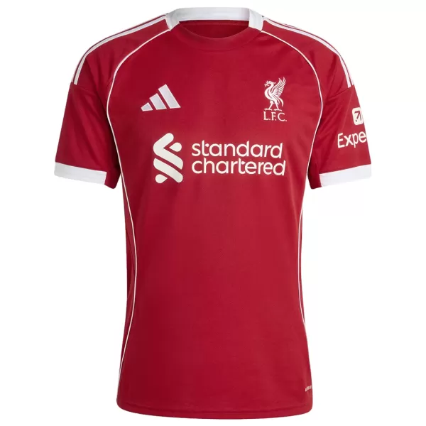 Liverpool Home Jersey 2025/26 - minejerseys