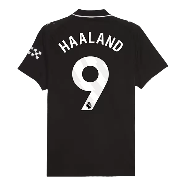 HAALAND #9 Manchester City Away Match Jersey Player Verison 2025/26 - minejerseys