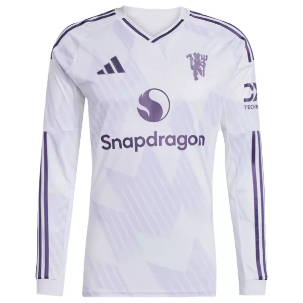 Manchester United Away Long Sleeve Jersey 2025/26 - minejerseys