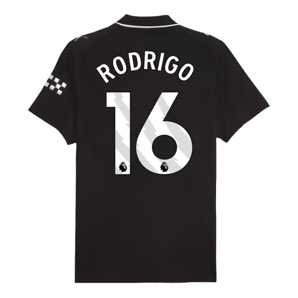 RODRIGO #16 Manchester City Away Match Jersey Player Version 2025/26 - minejerseys
