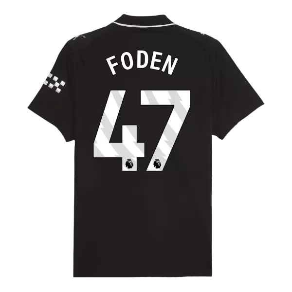 FODEN #47 Manchester City Away Match Jersey Player Version 2025/26 - minejerseys