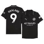 HAALAND #9 Manchester City Away Match Jersey Player Verison 2025/26 - minejerseys
