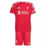Kids Liverpool Home Jersey Full Kit 2025/26 - minejerseys