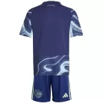 Kids Ajax Away Jersey Kit 2025/26 - minejerseys