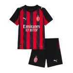 Kids AC Milan Home Jersey Kit 2025/26 - minejerseys