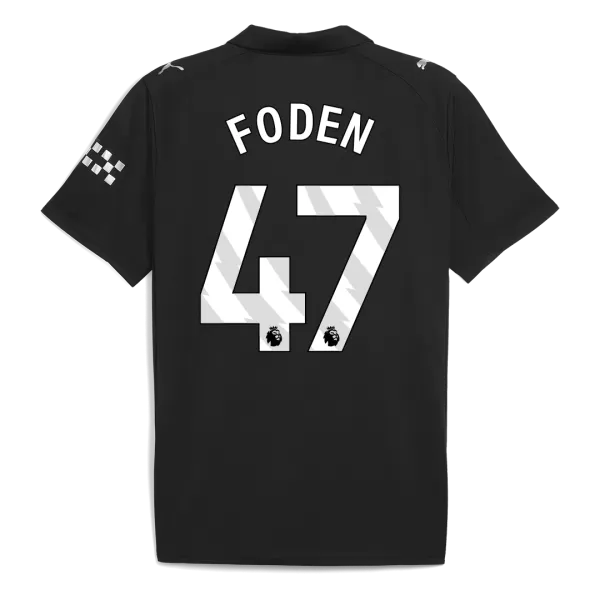FODEN #47 Manchester City Away Jersey 2025/26 - minejerseys