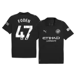 FODEN #47 Manchester City Away Jersey 2025/26 - minejerseys