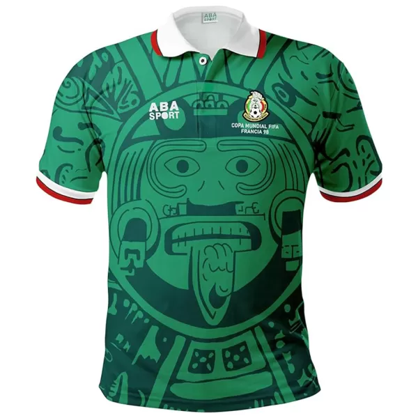 Discount Retro Mexico Home Jersey 1998 - minejerseys