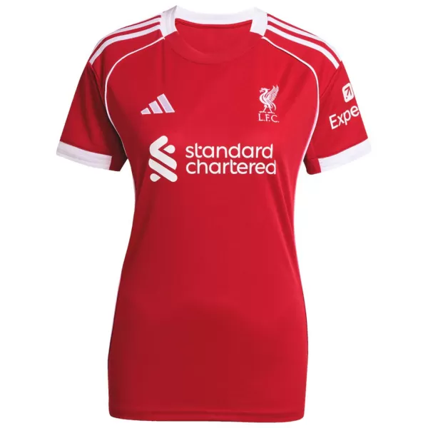 Women's Liverpool Home Jersey 2025/26 - minejerseys