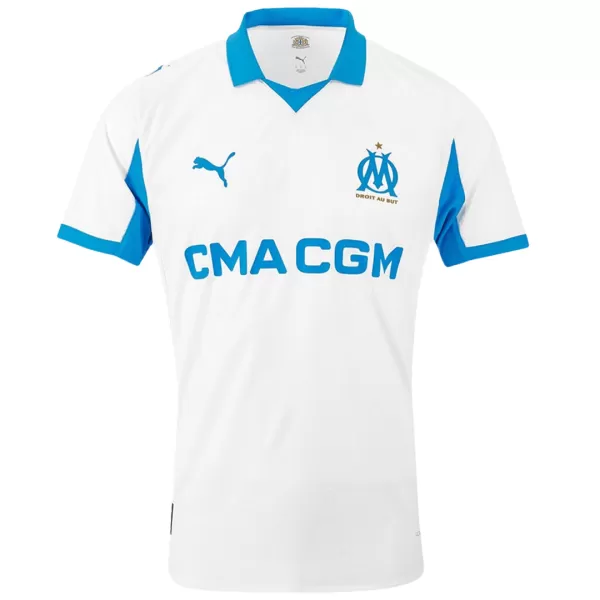 Marseille Home Match Jersey Player Version 2025/26 - minejerseys
