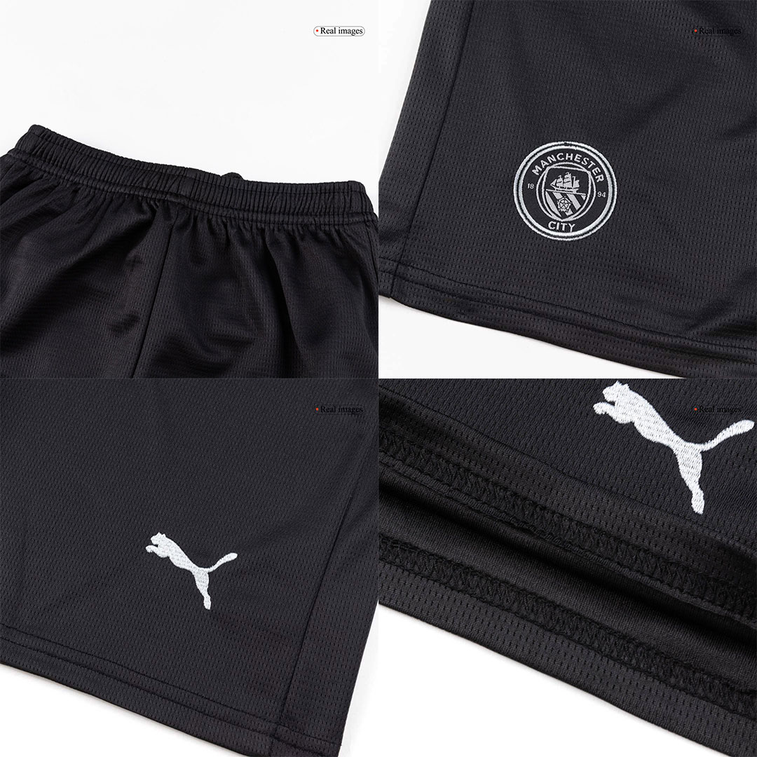 Kids Manchester City Away Jersey Full Kit 2025/26